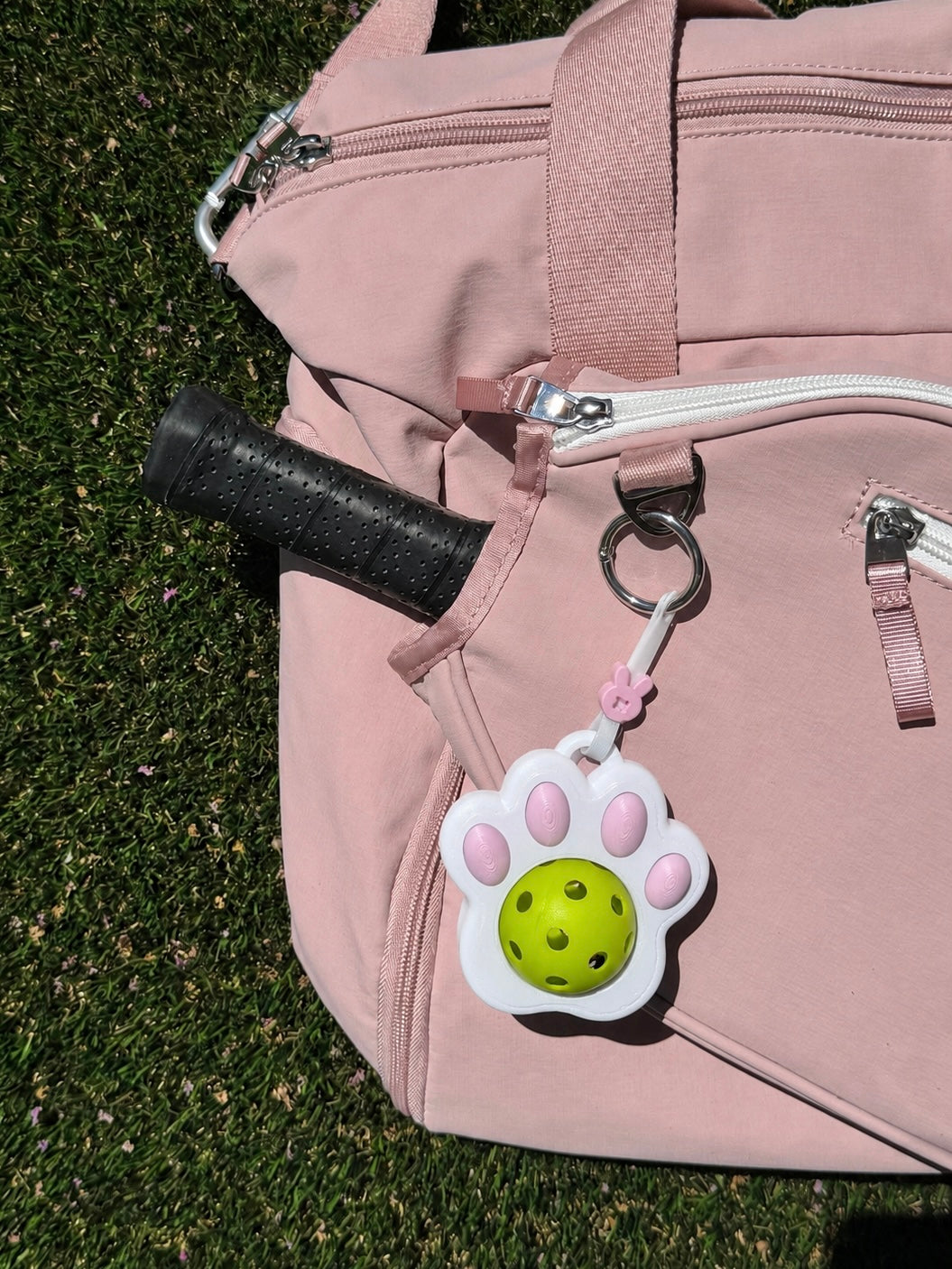 Paw | Mini Ball Holder Bag Charm with Ball | Ball Besties