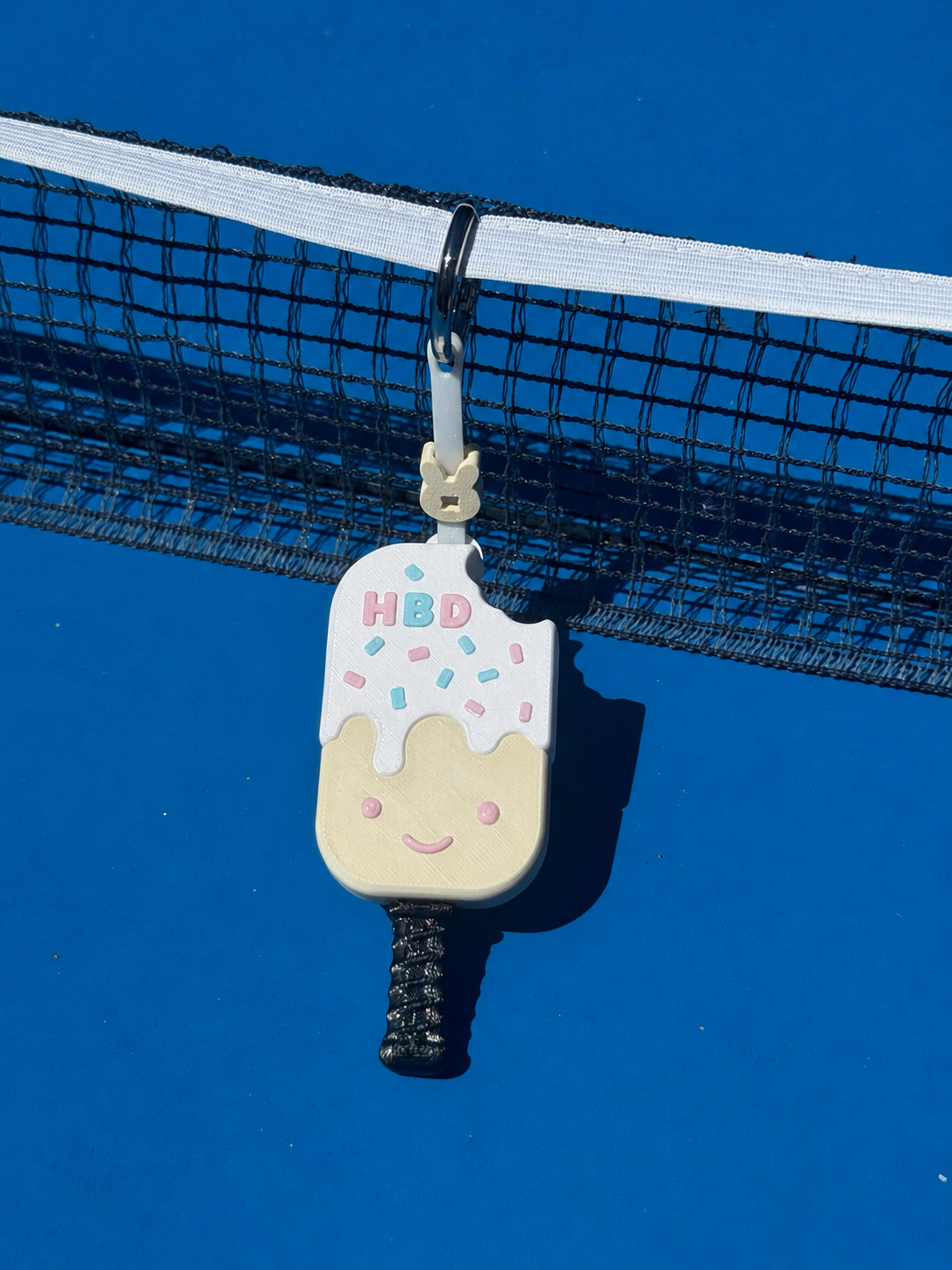 Ice Cream Bar Racket Keychain & Bag Charm Personalizable | Pick Your Flavor or Go Blind Box