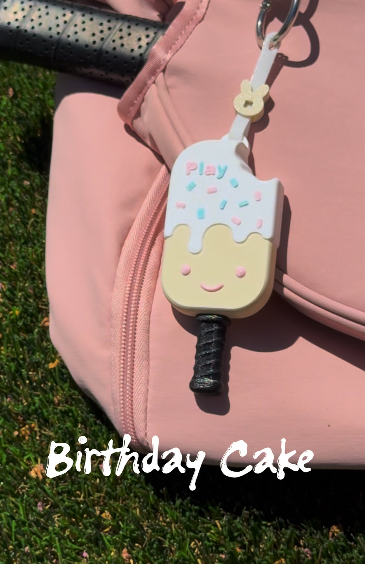 Ice Cream Bar Racket Keychain & Bag Charm Personalizable | Pick Your Flavor or Go Blind Box