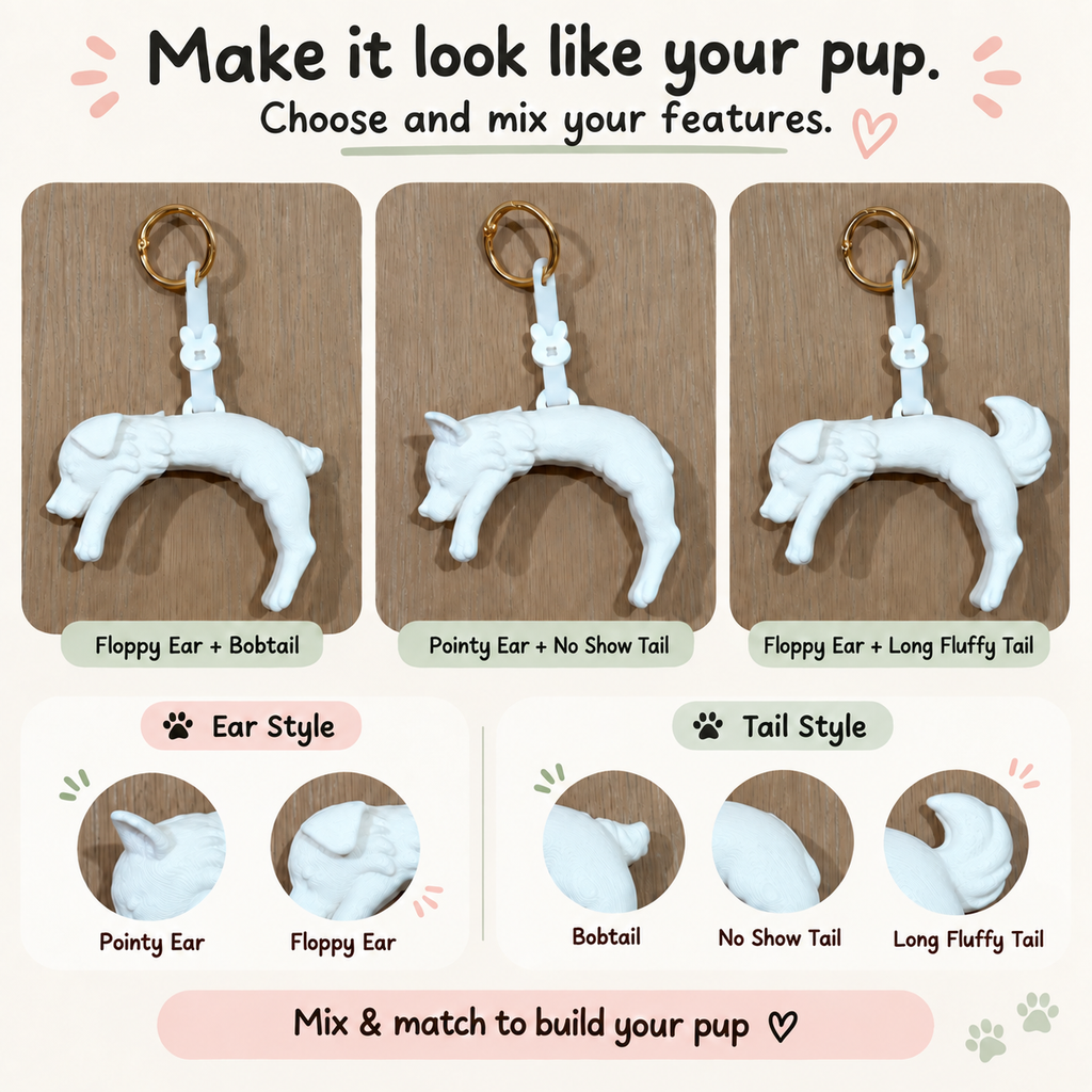 Build Your Australian Shepherd | Custom Dog | Ball Holder Only