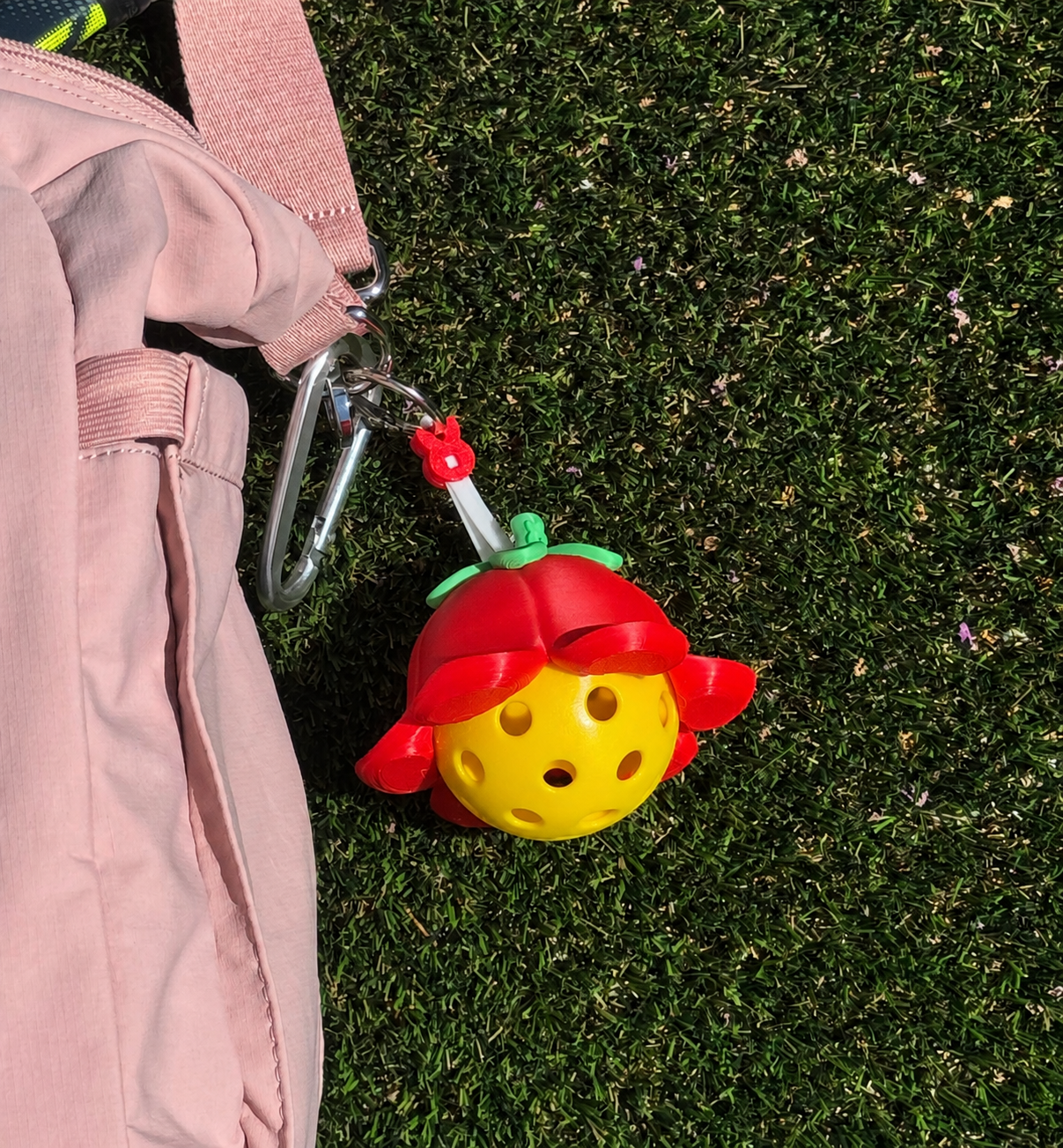 Tulip Flower | Pickleball Ball Holder Bag Charm | Ball Besties