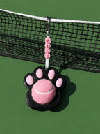 Paw Ball Bestie | Tennis & Pickleball Practice Ball Holder Bag Charm