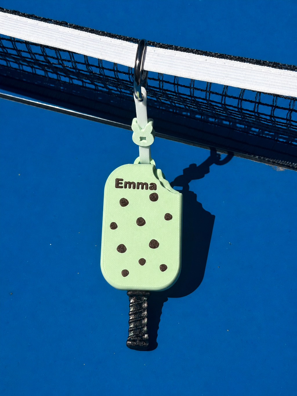 Ice Cream Bar Racket Keychain & Bag Charm Personalizable | Pick Your Flavor or Go Blind Box