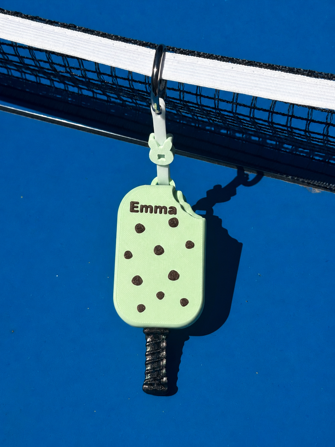 Ice Cream Bar Racket Keychain & Bag Charm Personalizable | Pick Your Flavor or Go Blind Box