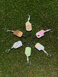 Ice Cream Bar Racket Keychain & Bag Charm Personalizable | Pick Your Flavor or Go Blind Box