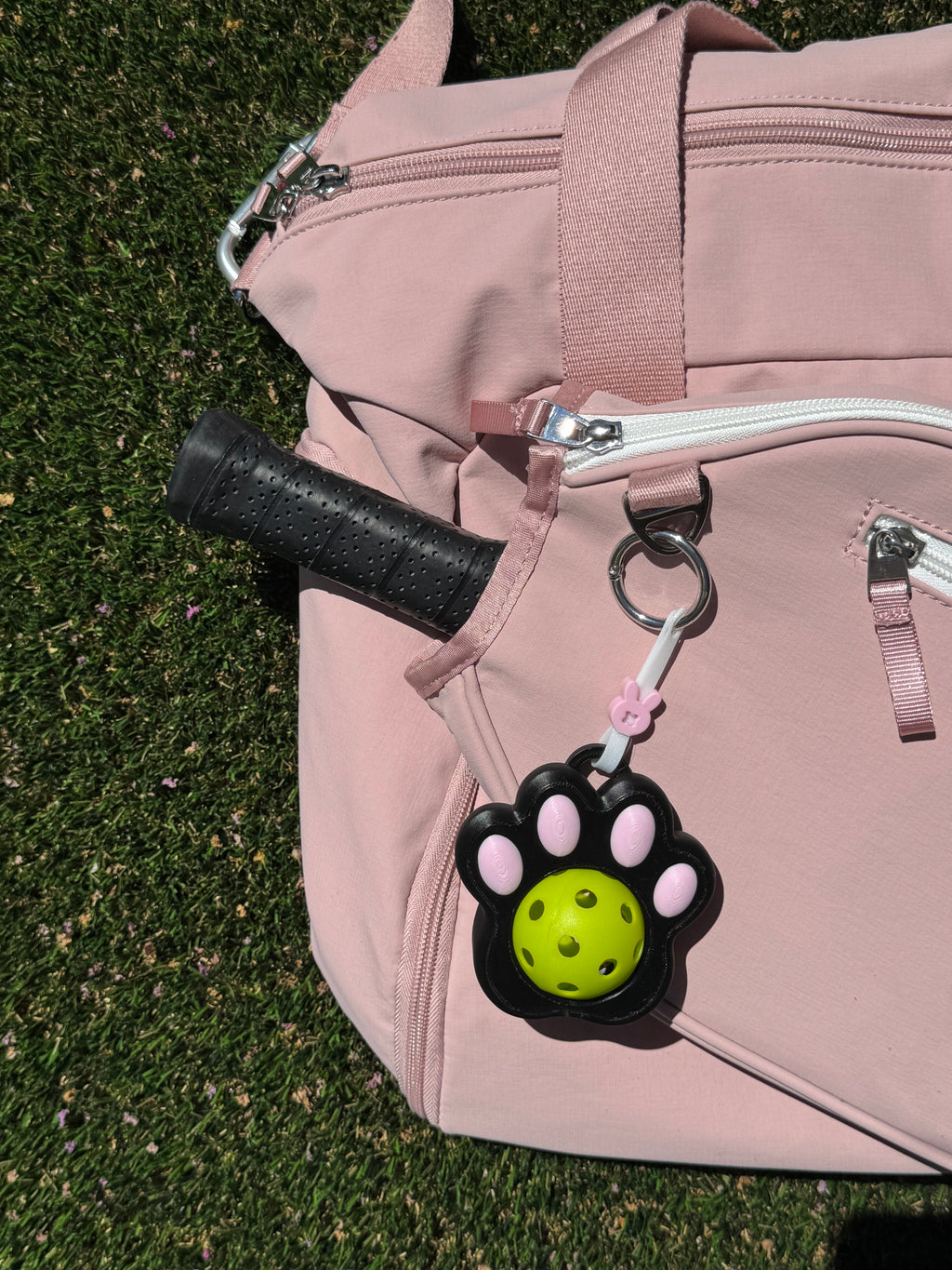 Paw | Mini Ball Holder Bag Charm with Ball | Ball Besties