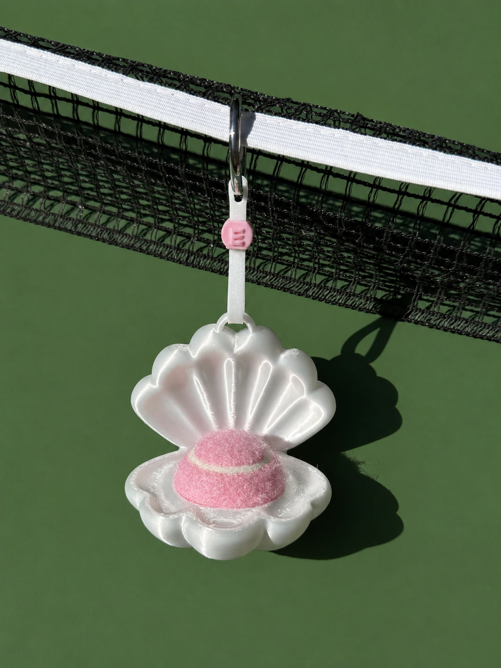 Pearl Ball Bestie | Tennis & Pickleball Practice Ball Holder Bag Charm