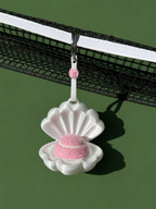 Pearl Ball Bestie | Tennis & Pickleball Practice Ball Holder Bag Charm