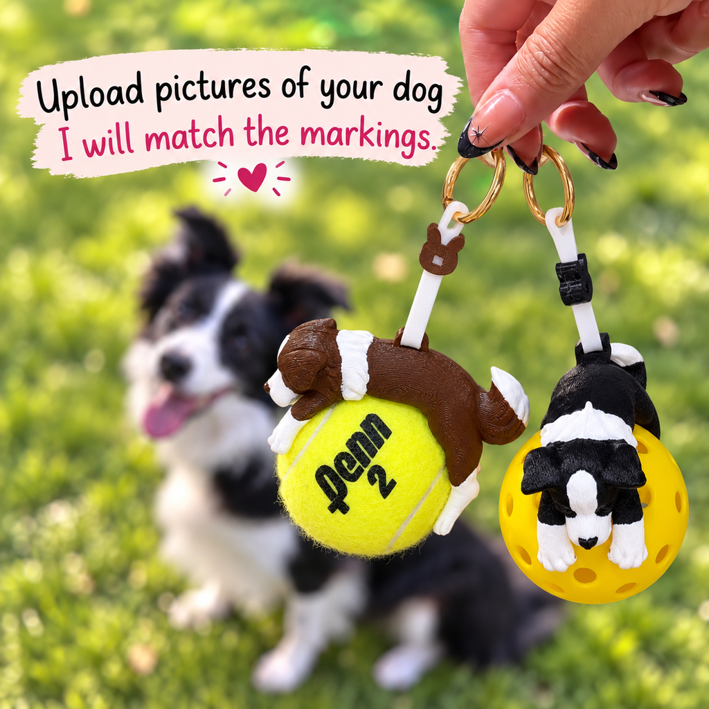 Build Your Border Collie | Custom Pickleball & Tennis Ball Holder