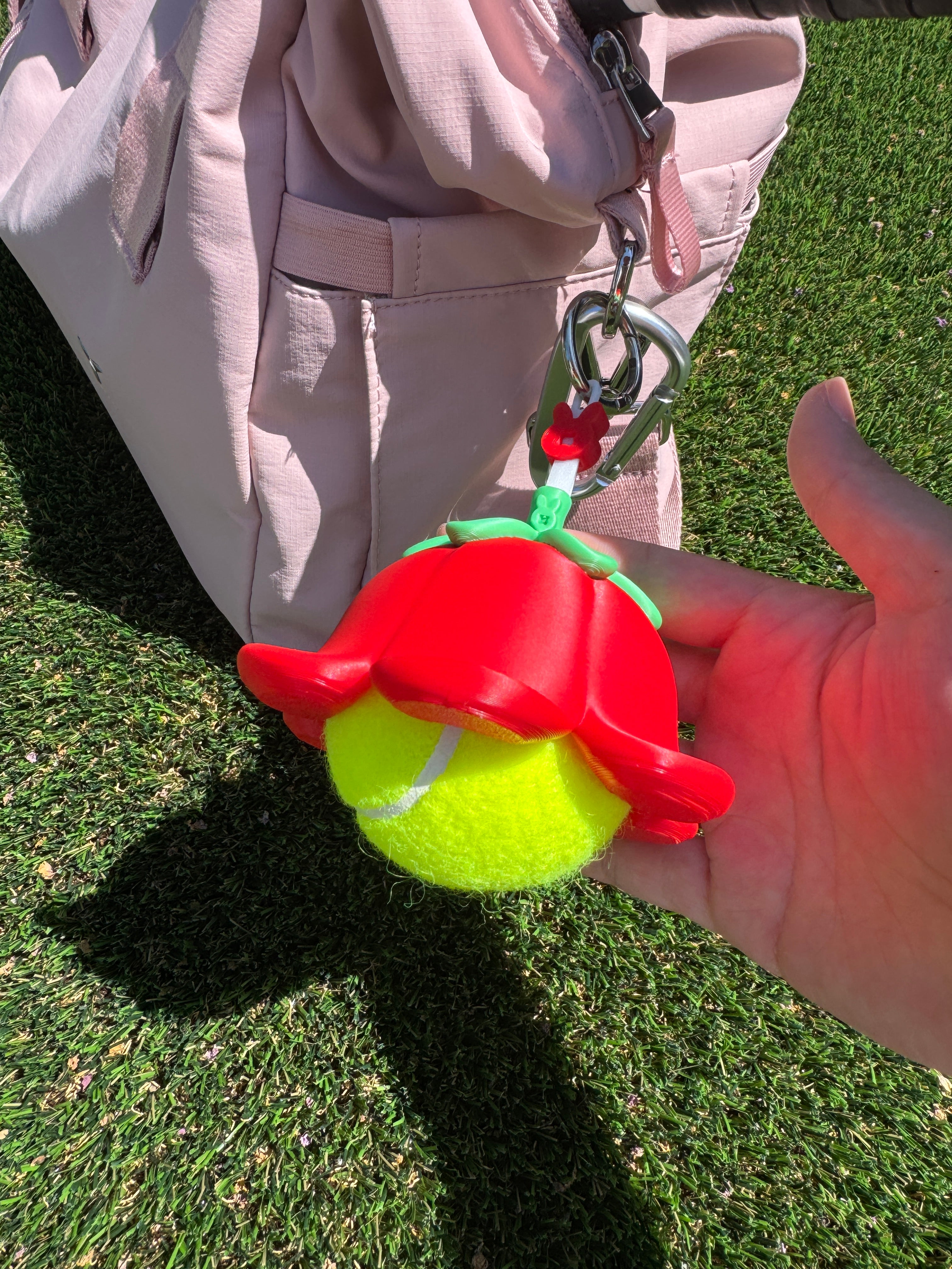 Tulip Flower | Tennis Ball Holder Bag Charm | Ball Besties