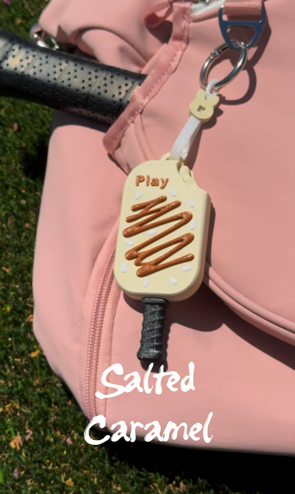 Ice Cream Bar Racket Keychain & Bag Charm Personalizable | Pick Your Flavor or Go Blind Box