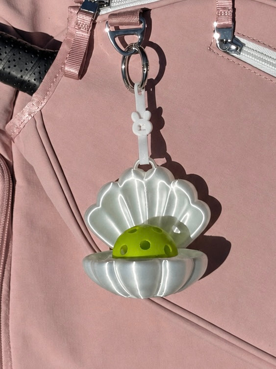 Pear | Mini Ball Holder Bag Charm with Ball | Ball Besties