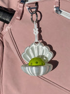 Pear | Mini Ball Holder Bag Charm with Ball | Ball Besties