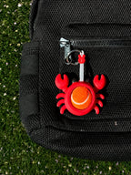 Crab Ball Bestie | Tennis & Pickleball Practice Ball Holder Bag Charm