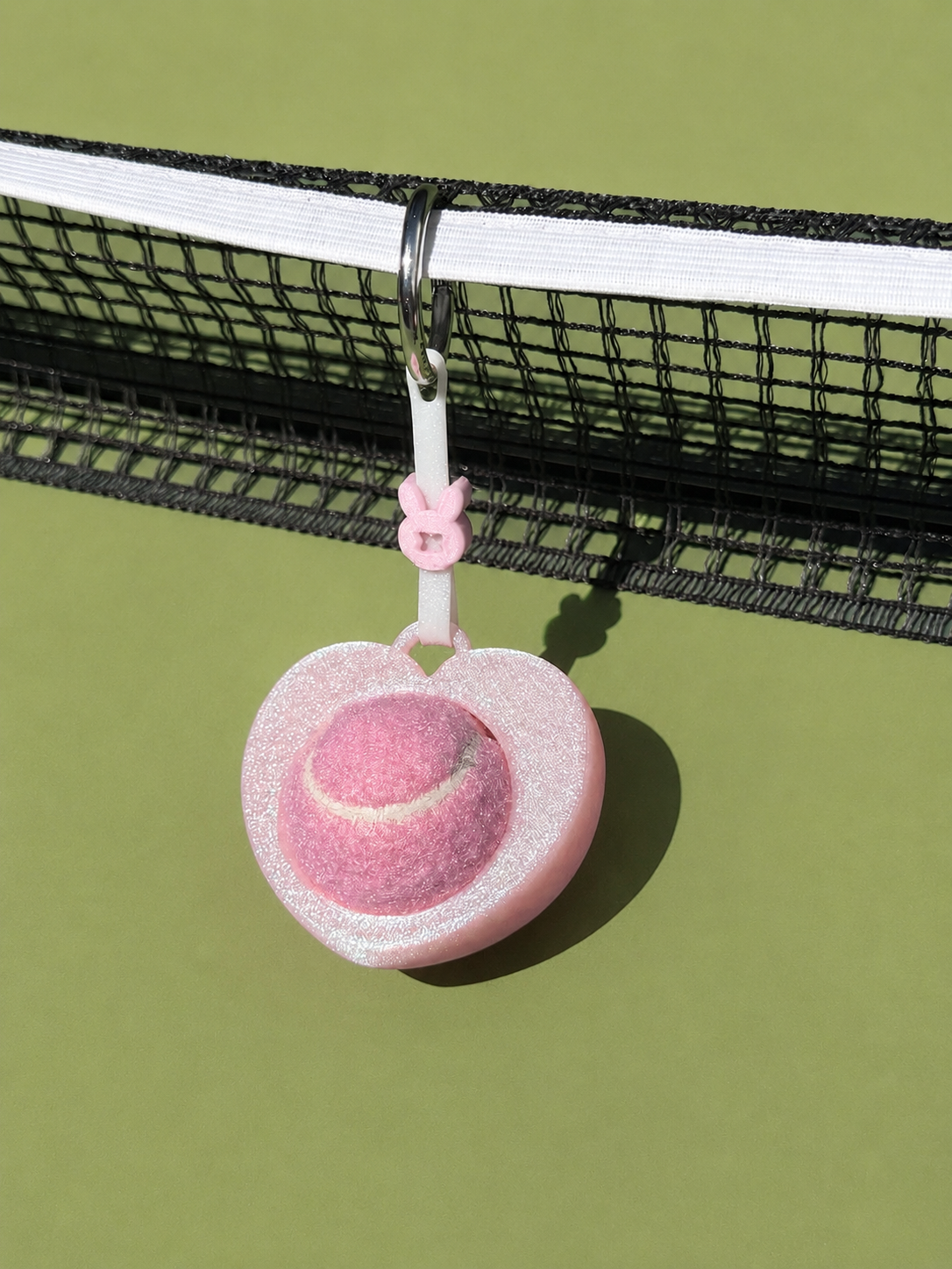 Love | Mini Ball Holder Bag Charm with Ball | Ball Besties