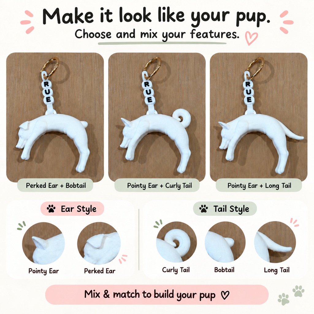 Build Your Malinois | Custom Dog | Ball Holder Only