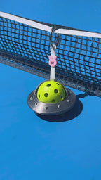 UFO Spaceship Ball Bestie | Tennis & Pickleball Practice Ball Holder Bag Charm