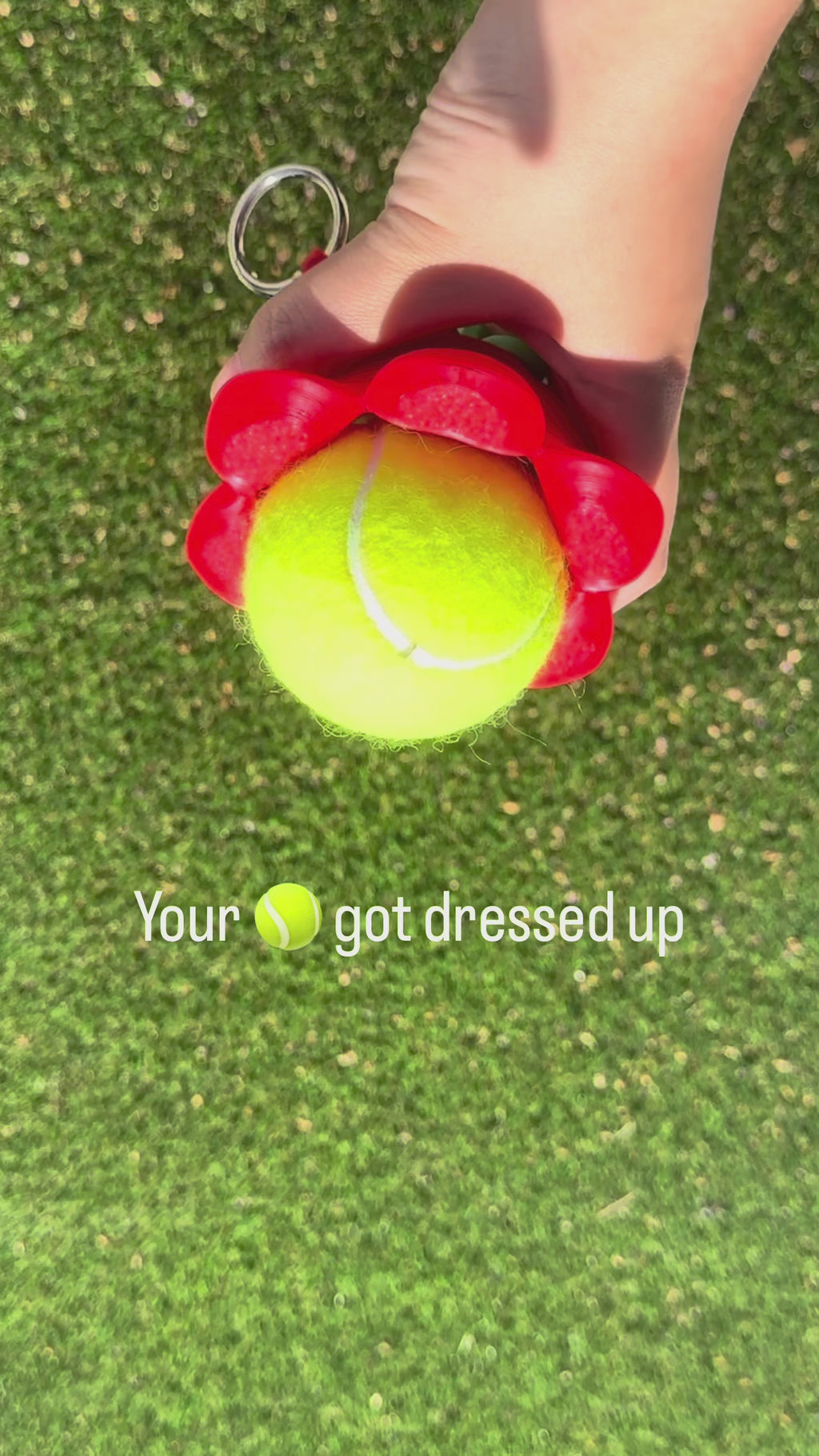 Tulip Flower | Tennis Ball Holder Bag Charm | Ball Besties